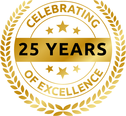 25 Years Excellence Badge